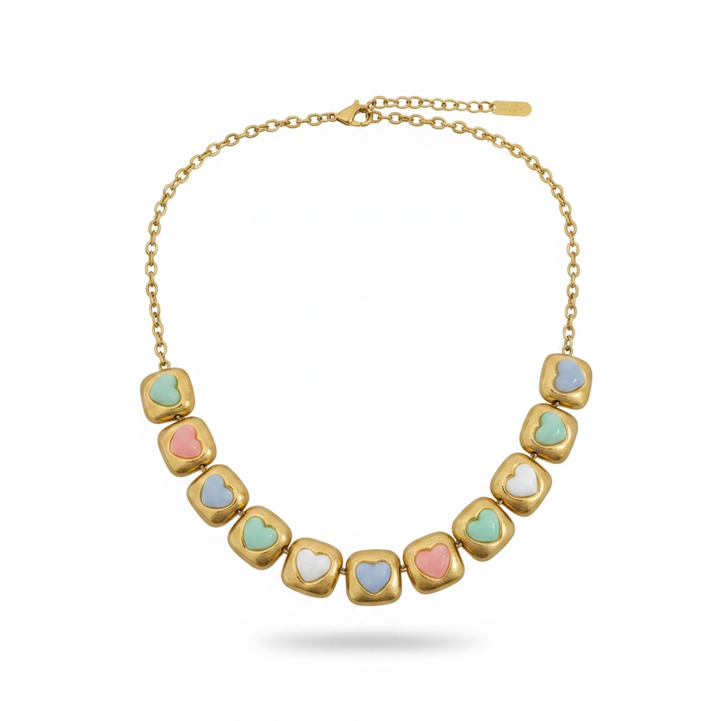 Collana cuoricina