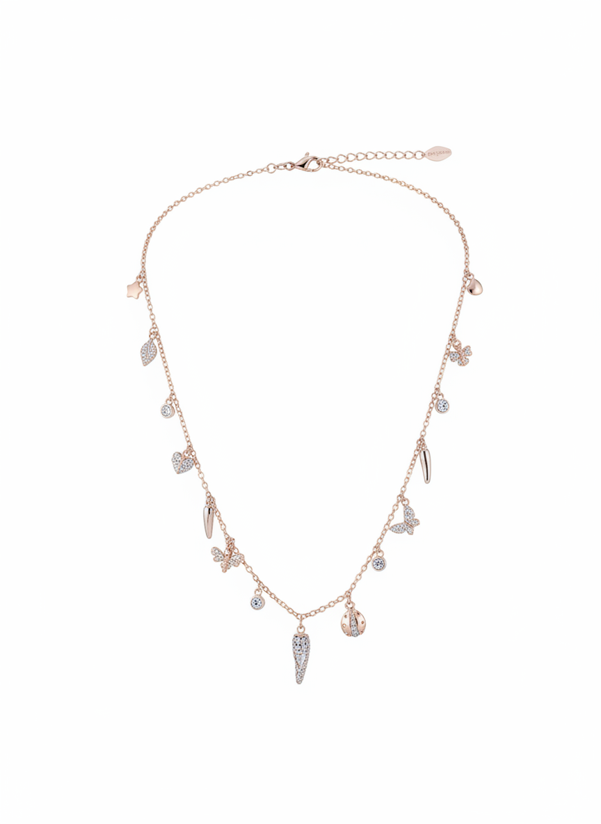 Collana charms fortunati