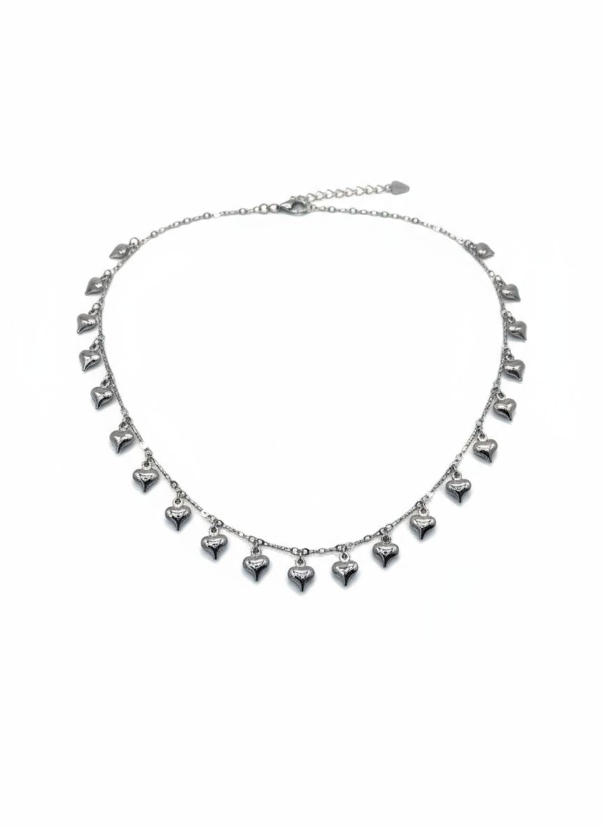 Collana mille cuori sonaglio