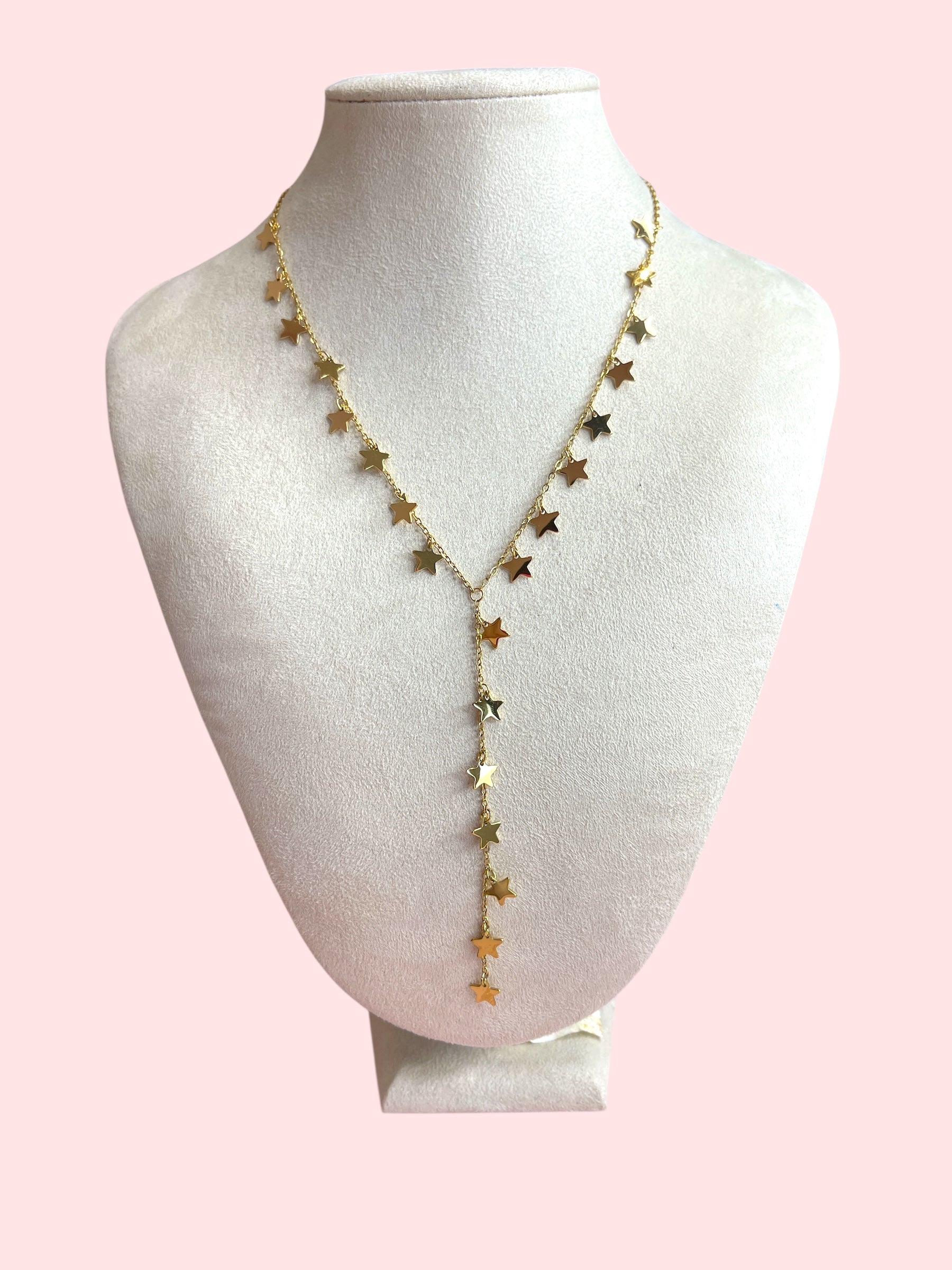 Collana cascata di stelle