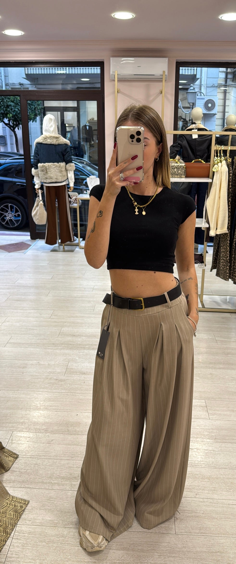 Pantalone gessato Lussemburgo