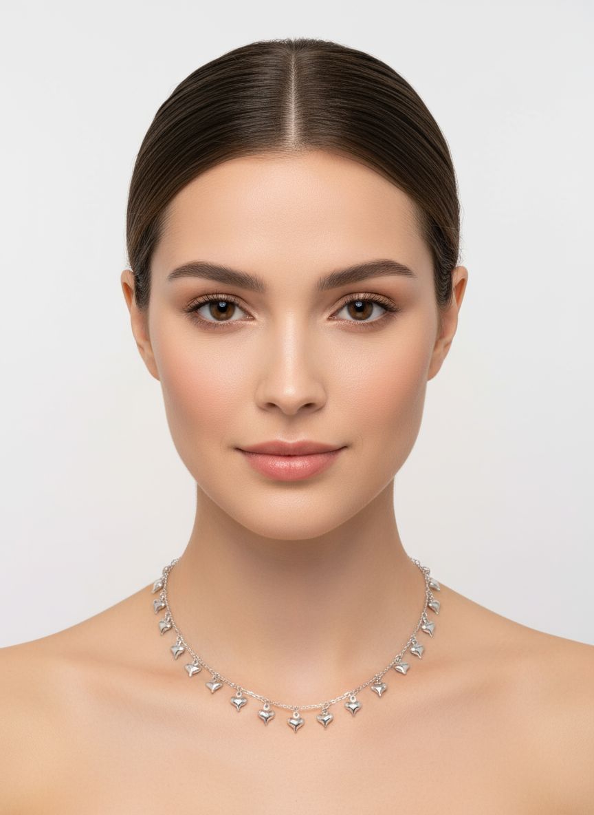 Collana mille cuori sonaglio