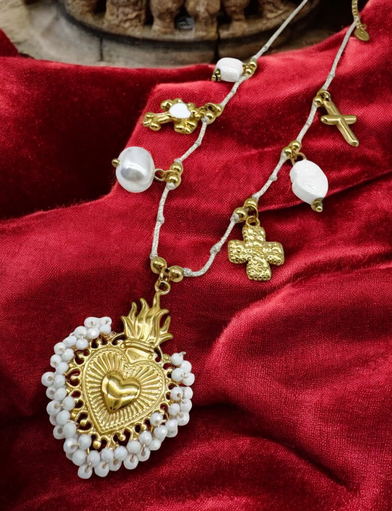 Collana sacro cuore vip