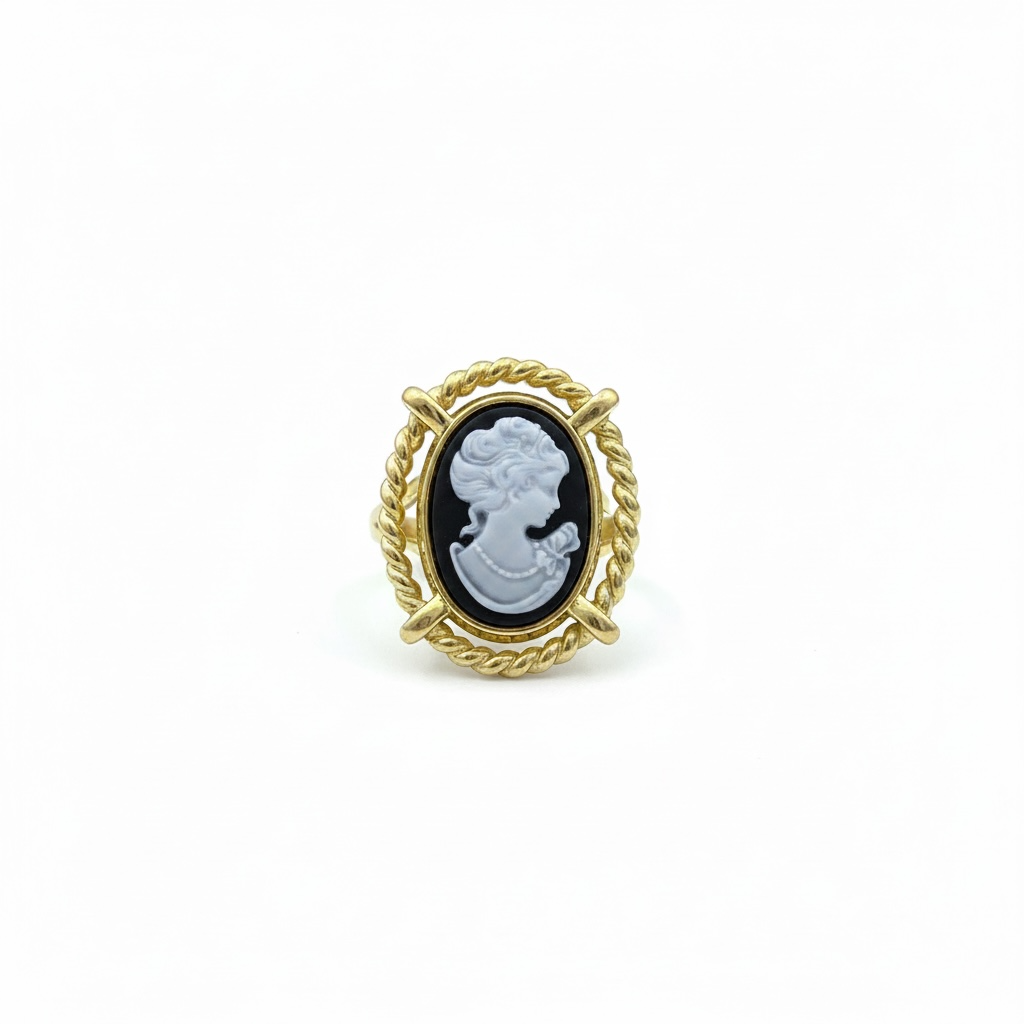 Anello cammeo