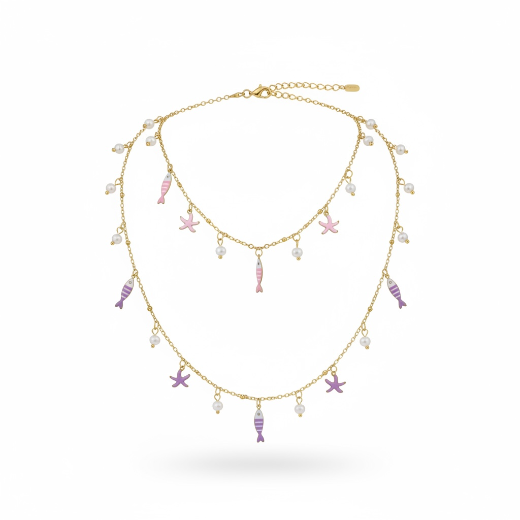 Collana mini fish