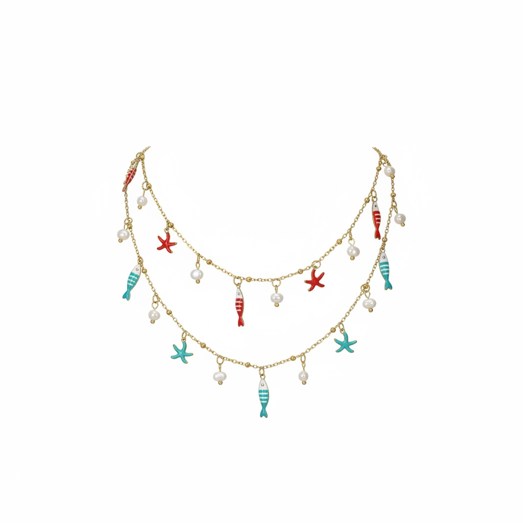 Collana mini fish