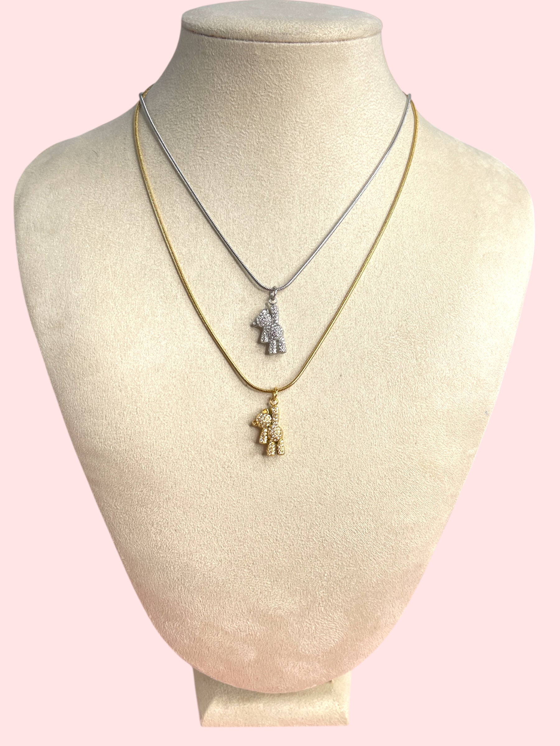 Collana orsetto pendente