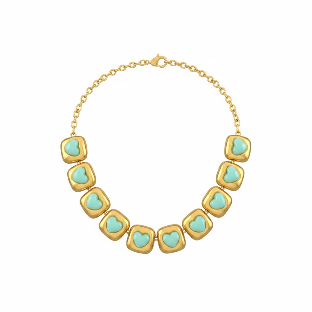 Collana cuoricina