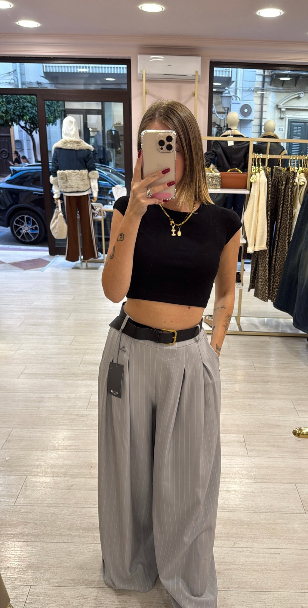 Pantalone gessato Lussemburgo